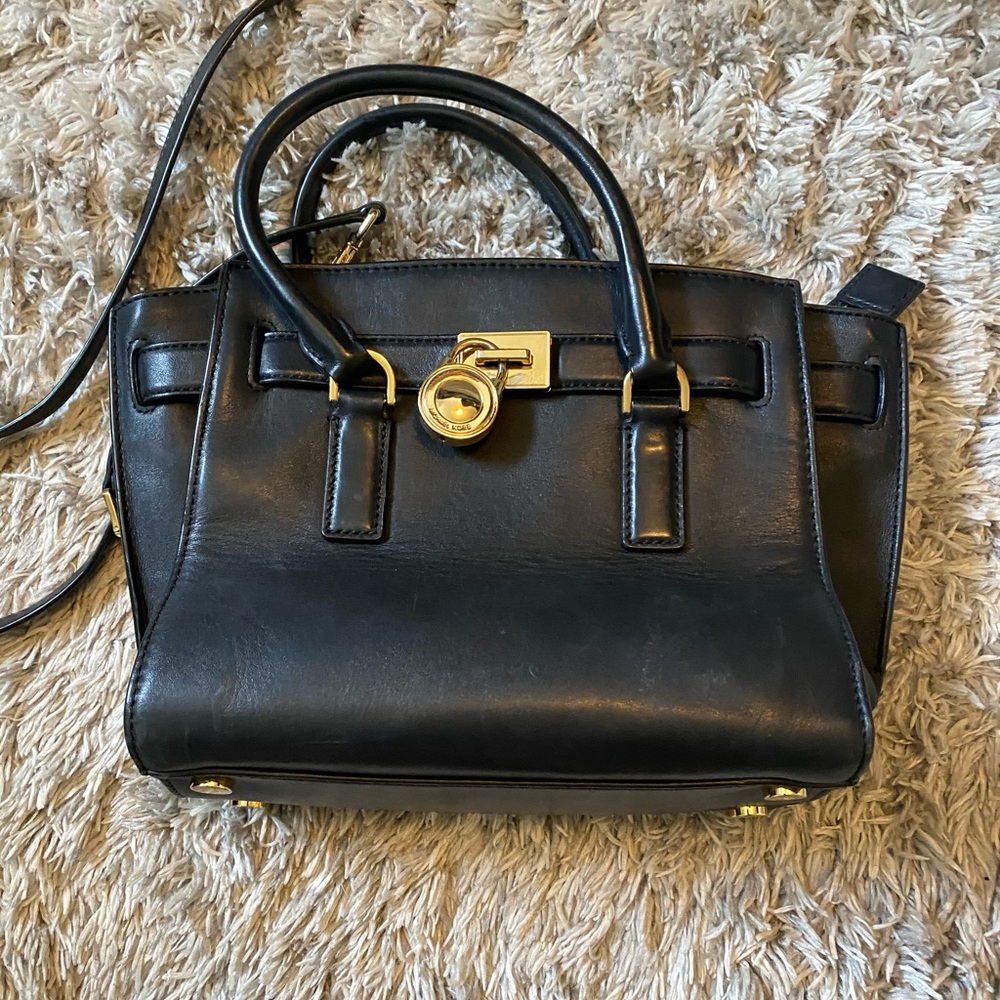 Leather Michael kora purse
